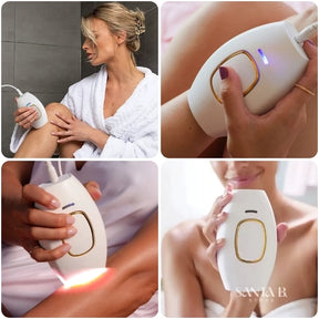 Depilador a Laser + Óculos UV de Proteção (BRINDE)