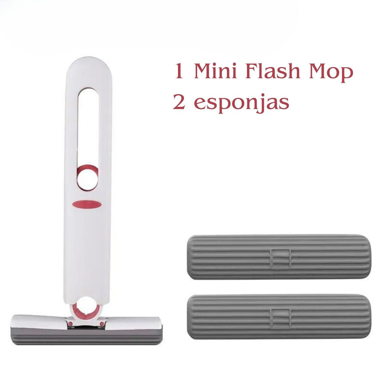 Mini Flash Mop - Esfregão de Limpeza Portátil