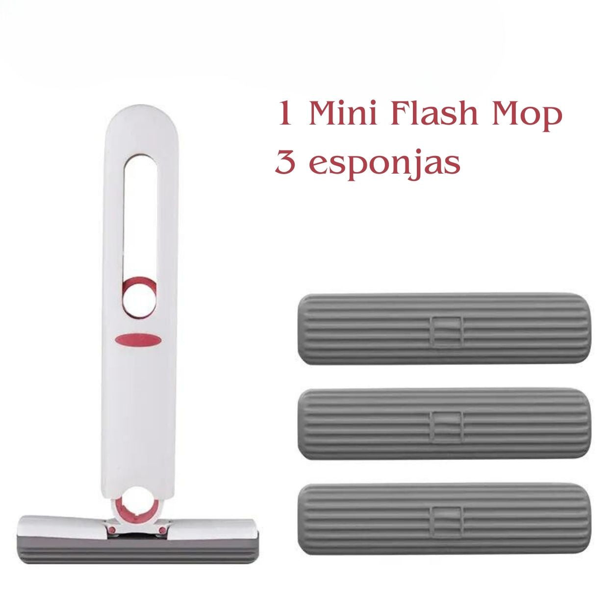 Mini Flash Mop - Esfregão de Limpeza Portátil