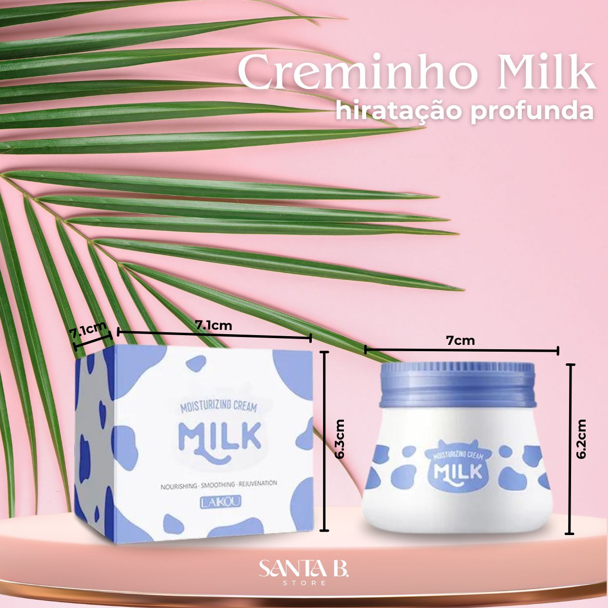 Creminho Milk - Hidratação Facial Profunda